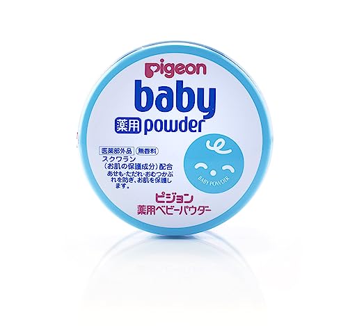 Pigeon Baby Powder Blue Can 150g
