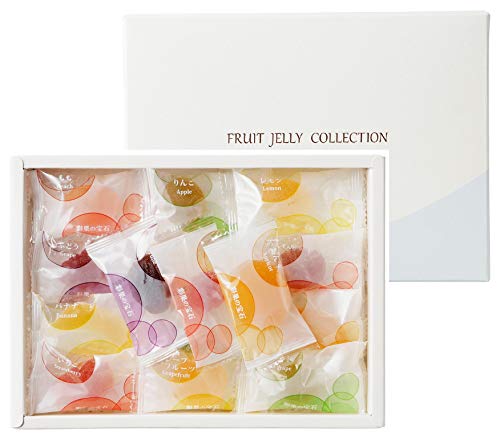 Saika no Gemstone Fruit Jelly Collection 1 box (22 pieces of 15 kinds)