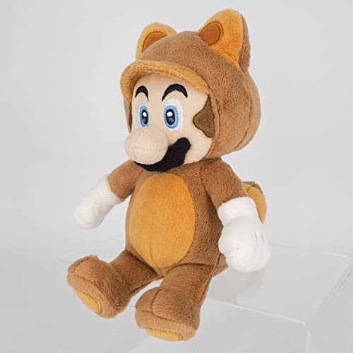 Super Mario 3D Land Raccoon Tanooki Mario Mario Plushie