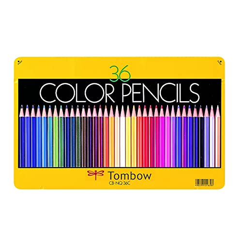 Tombow Pencil Colored Pencils NQ 36 Colors CB-NQ36C