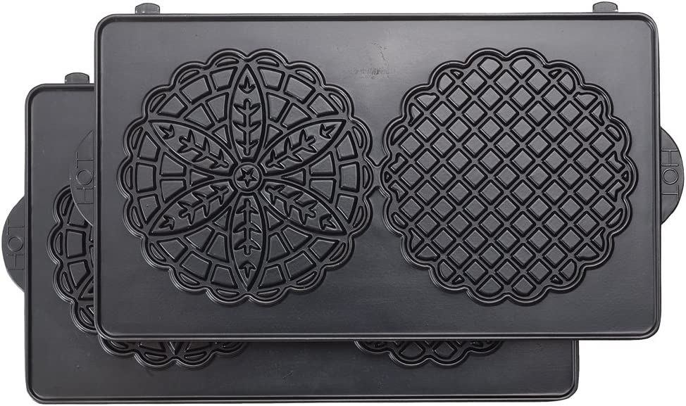 Vitantonio Square Hot Sand Plate 2-Pack VWH-50 Baking Plate