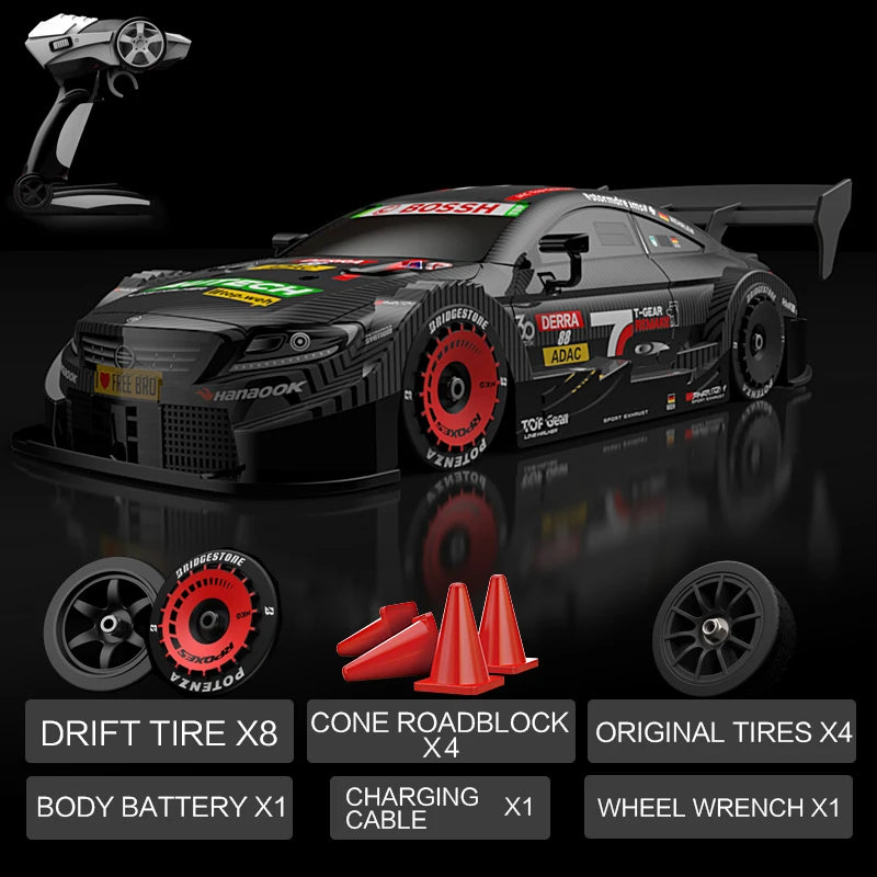 2.4G Drift Racing 4WD Dual Motors Rc Car