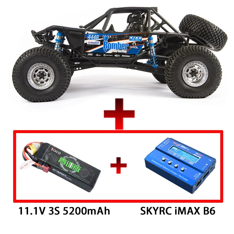 Axial RR10 4WD RTR 2.0 Ghost Pipe Frame RC Off-Road Crawler