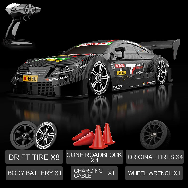 2.4G Drift Racing 4WD Dual Motors Rc Car