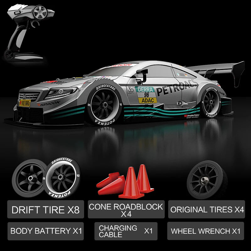 2.4G Drift Racing 4WD Dual Motors Rc Car