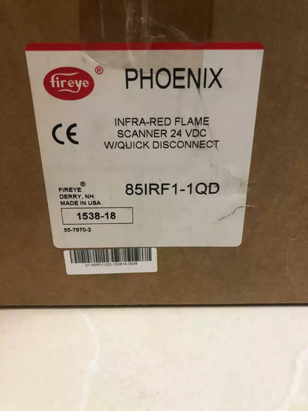 Fireye fire detection probe flame monitor 85IRF1-1QD