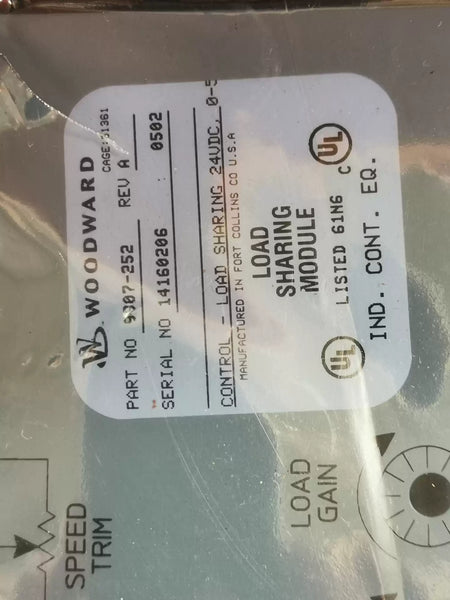 Woodward Distribution Module 9907-252