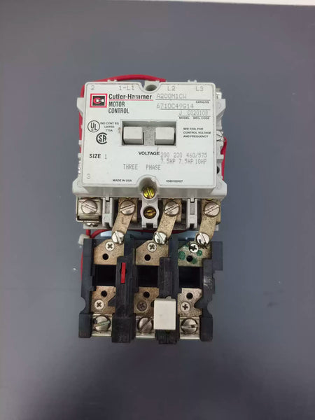 Cutler-Hammer Circuit Breaker AC200M1CW, 6710C49G14, J C020108