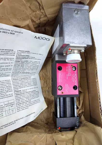 MOOG Moog Servo Valve D633-427B RXXKX1F0NSS2