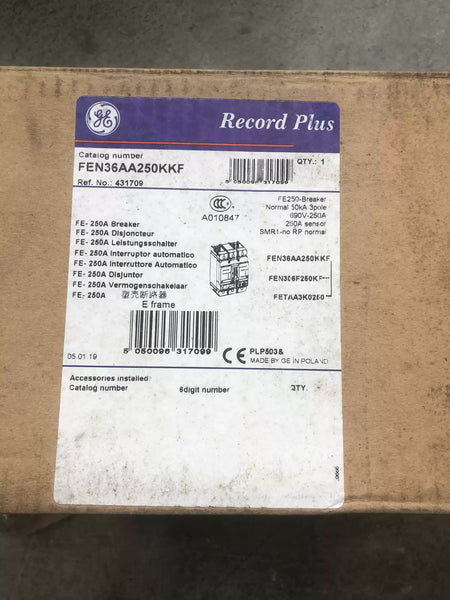 GE Circuit Breaker FE250 FEN306F250K