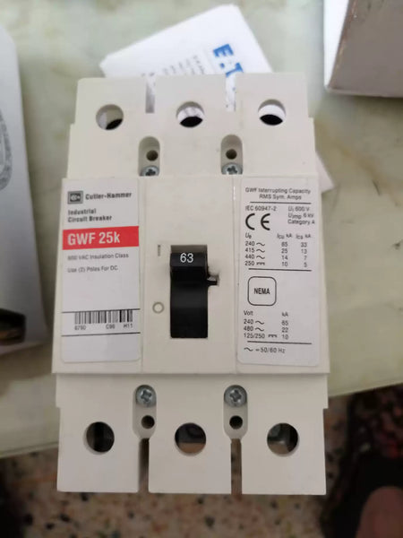 Cutler-Hammer Circuit Breaker GWF-25K