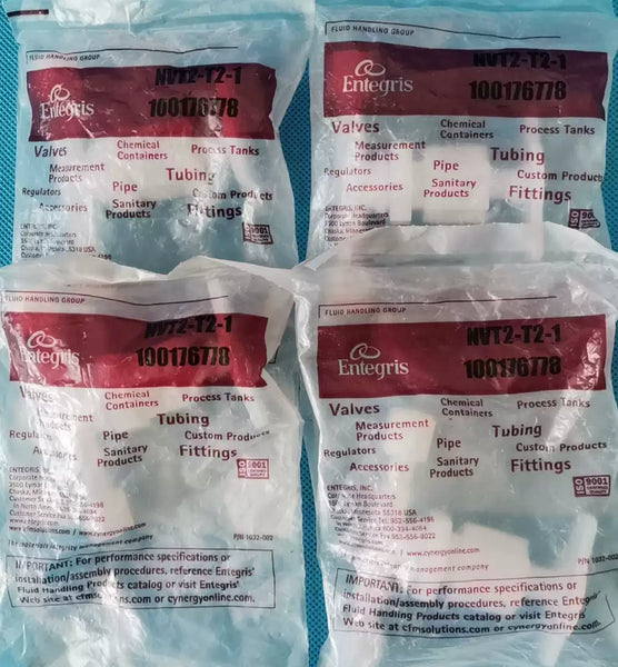 Entegris PFA Needle Valve NVT2-T2-1
