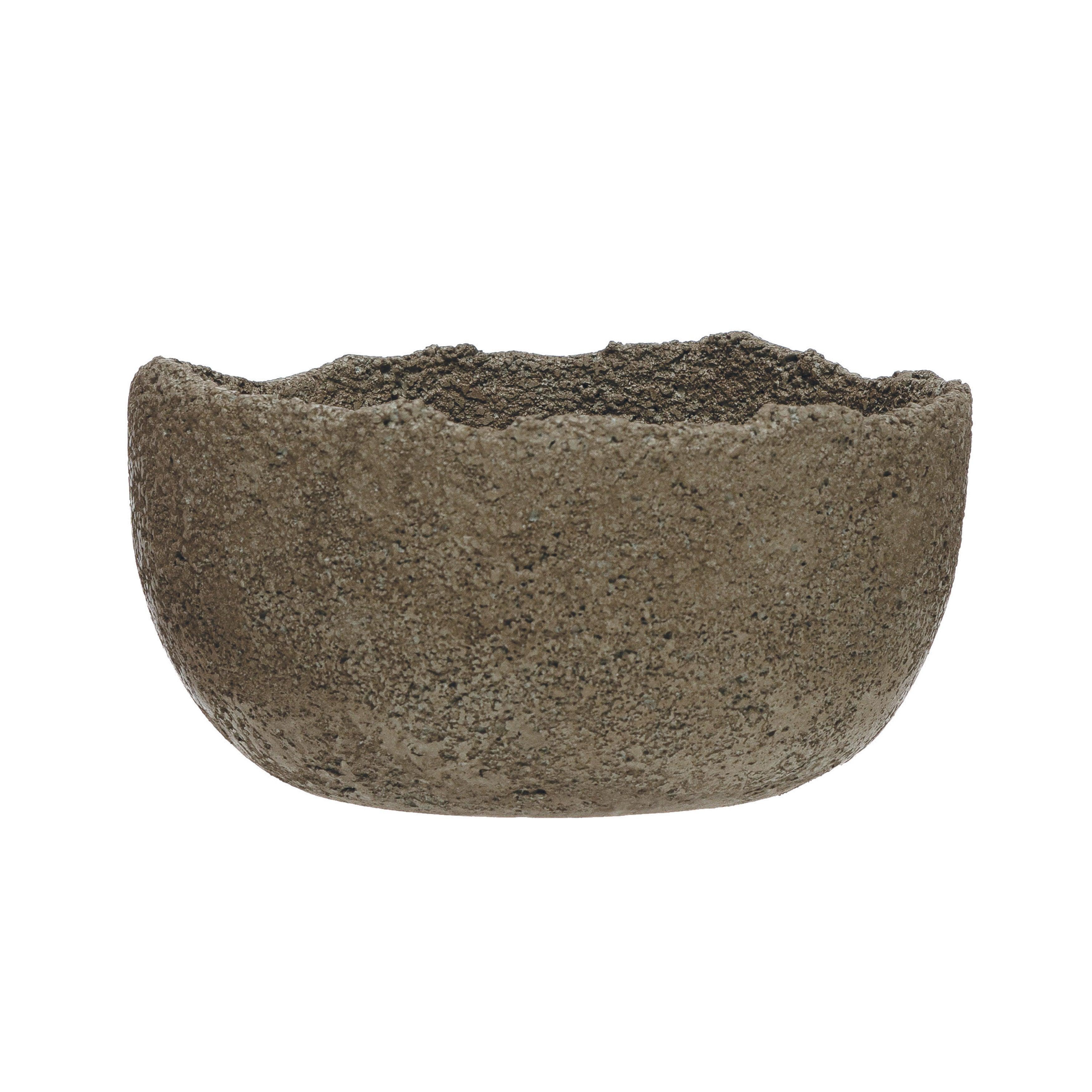 Decorative Textured Sandstone Bowl