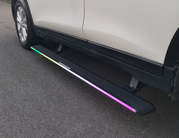 Weijia LED Electric Running Board Automatic Side Steps Retractable