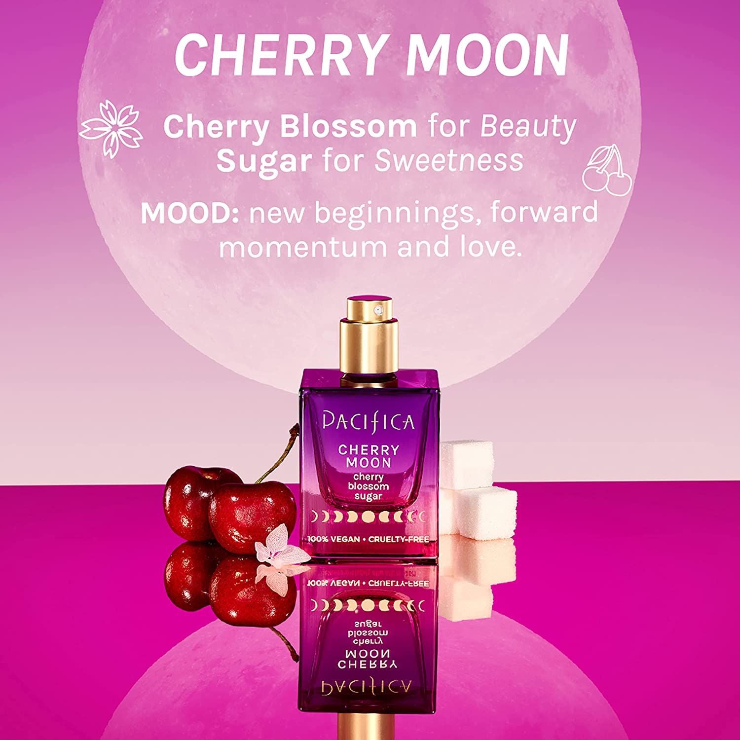 Pacifica Cherry Moon Spray Perfume - 1 fl oz