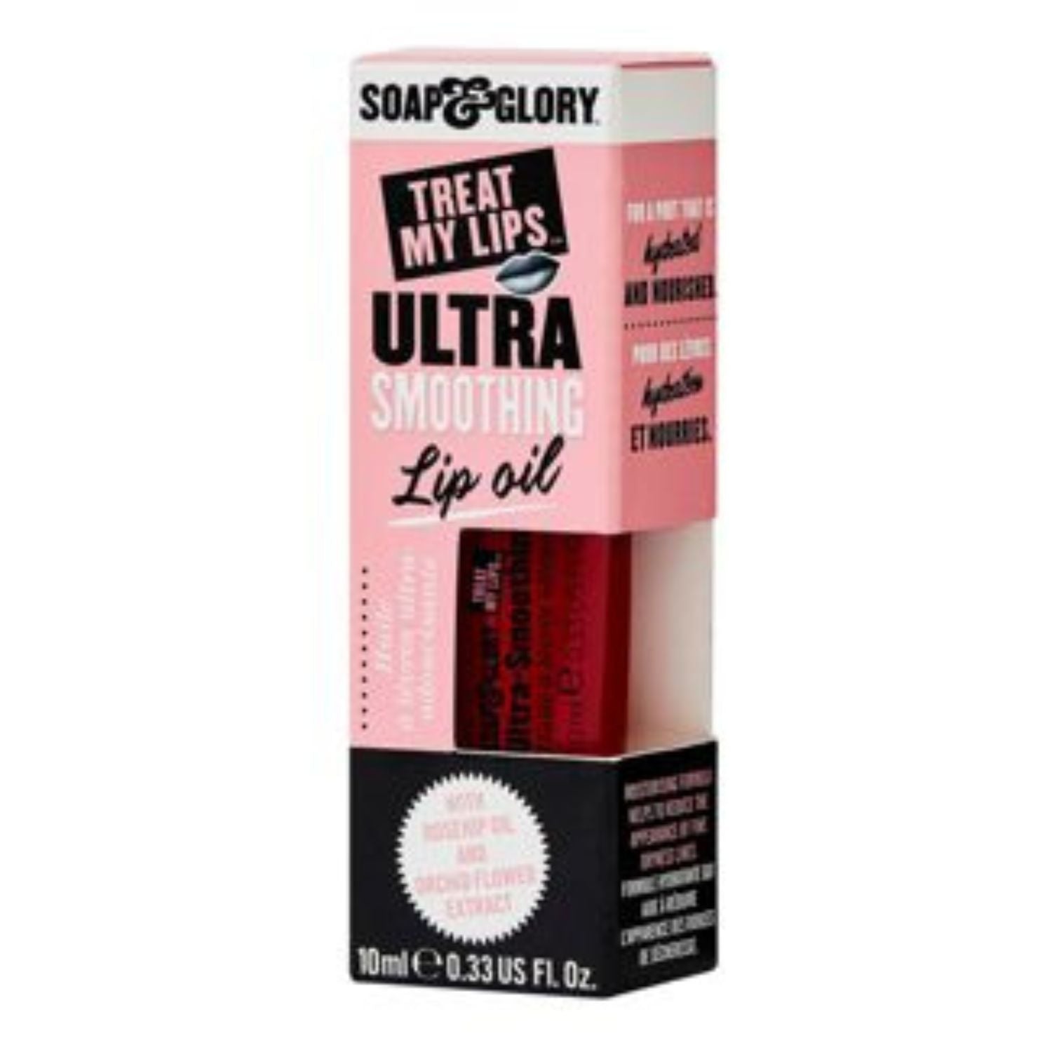 Soap & Glory Treat My Lips Ultra Smoothing Lip Oil  Sheer Red