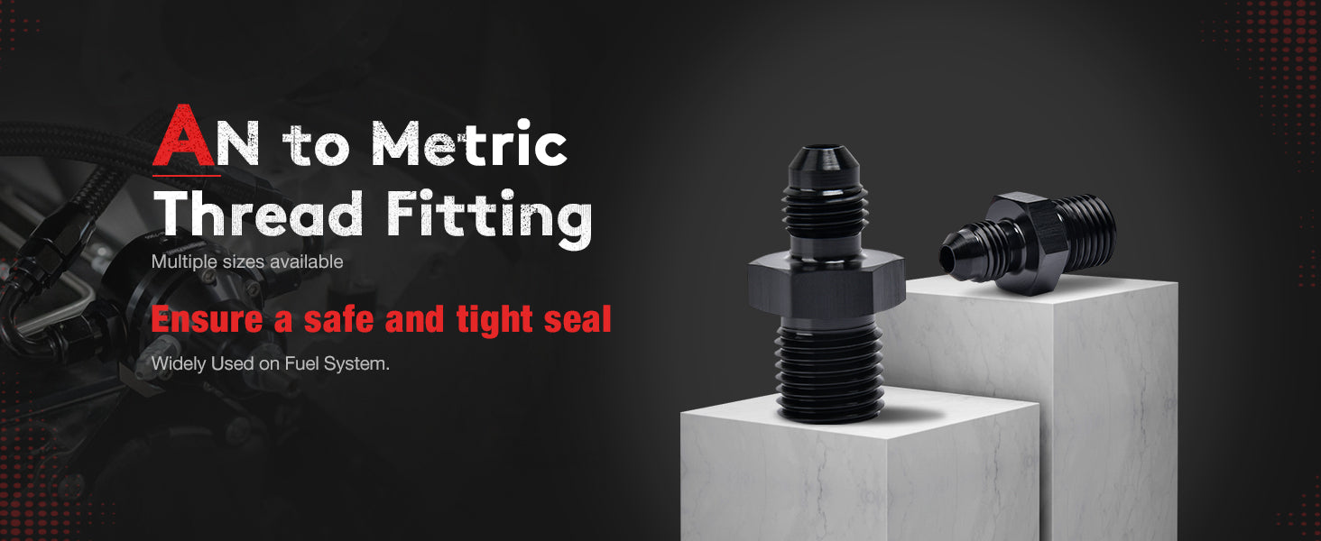 AN to Metric Thread Fitting