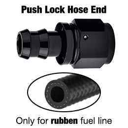 EVIL ENERGY push lock hose end