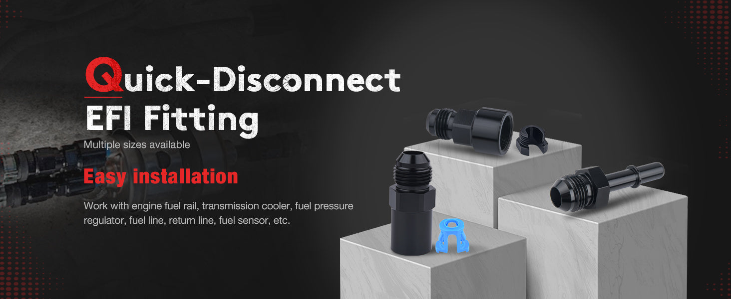 Quick-Disconnect EFI Fitting