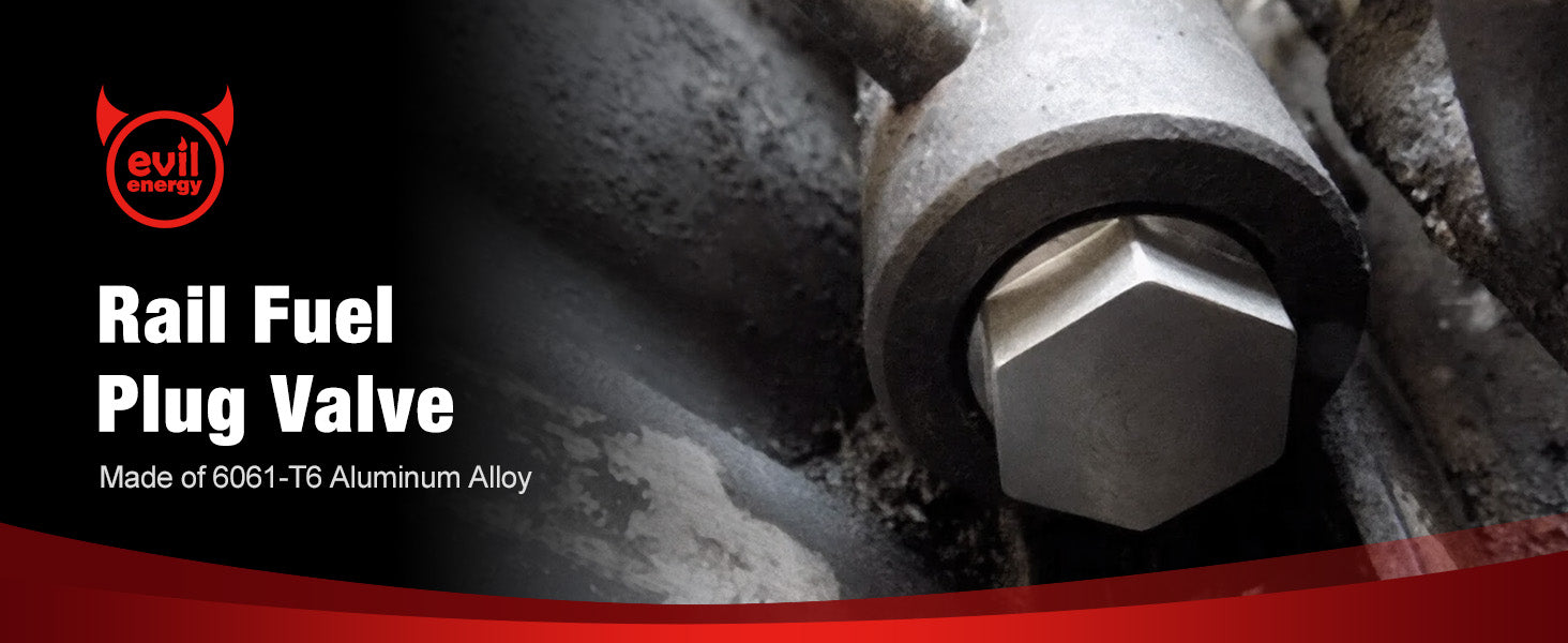 EVIL ENERGY rail fuel plug valve