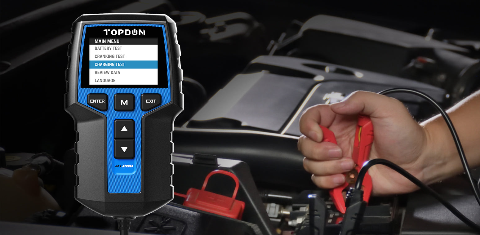 TOPDON Battery Tester BT200