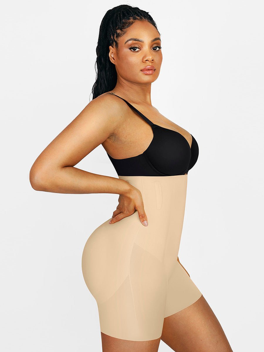 Alexandra - High Waist Butt Lifter Body Shaping Pants With Buttocks Pads