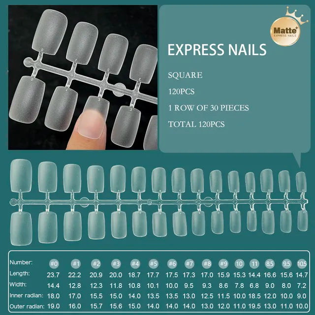 120pcs XXS Super Short  Full Cover Sculpted Soft Gel Nail Tips