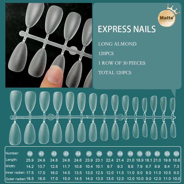 120pcs XXS Super Short  Full Cover Sculpted Soft Gel Nail Tips