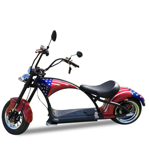 2000w SoverSky Electric Fat Tire Motorcycle Scooter