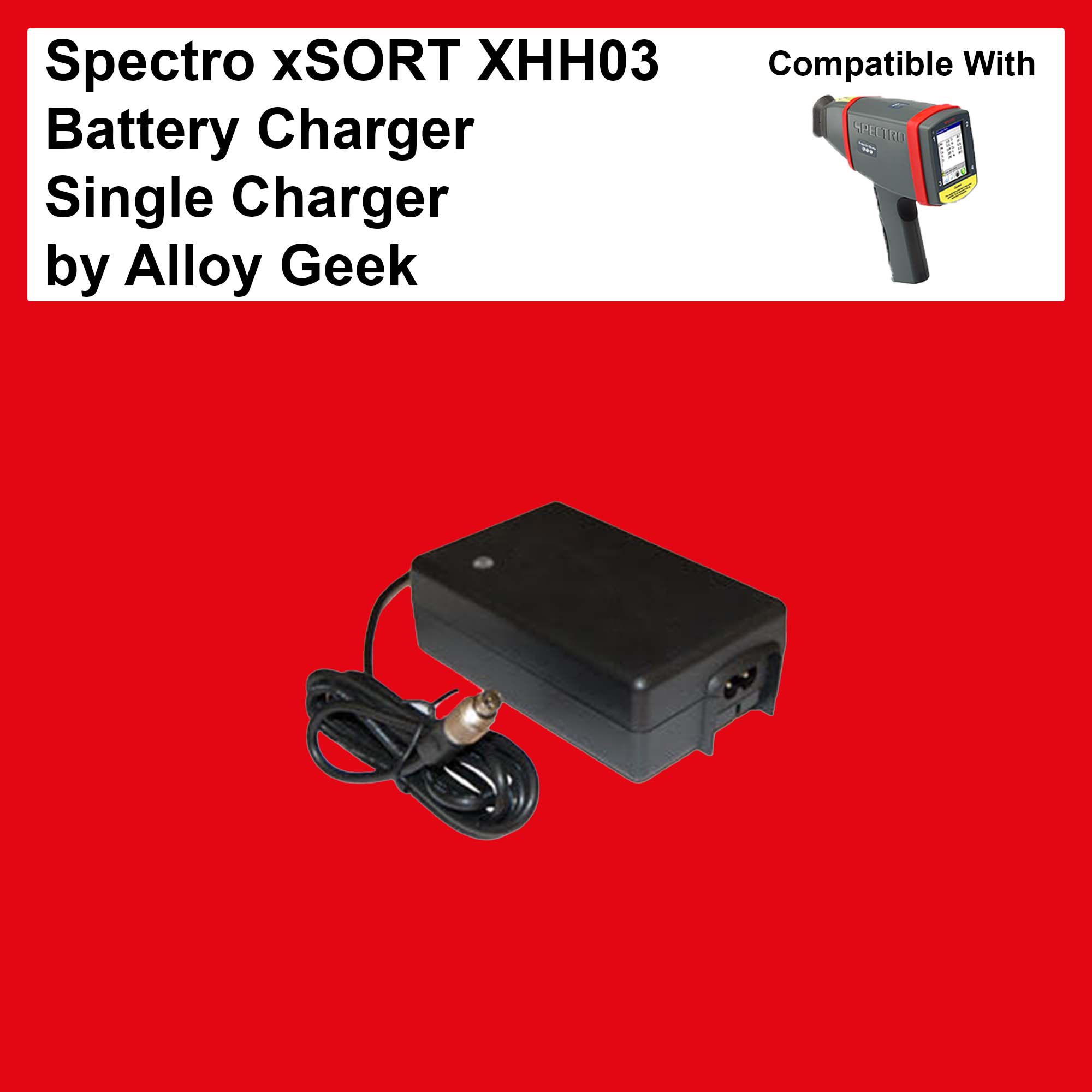 Spectro xSORT XHH03 Battery Charger PN 75040820