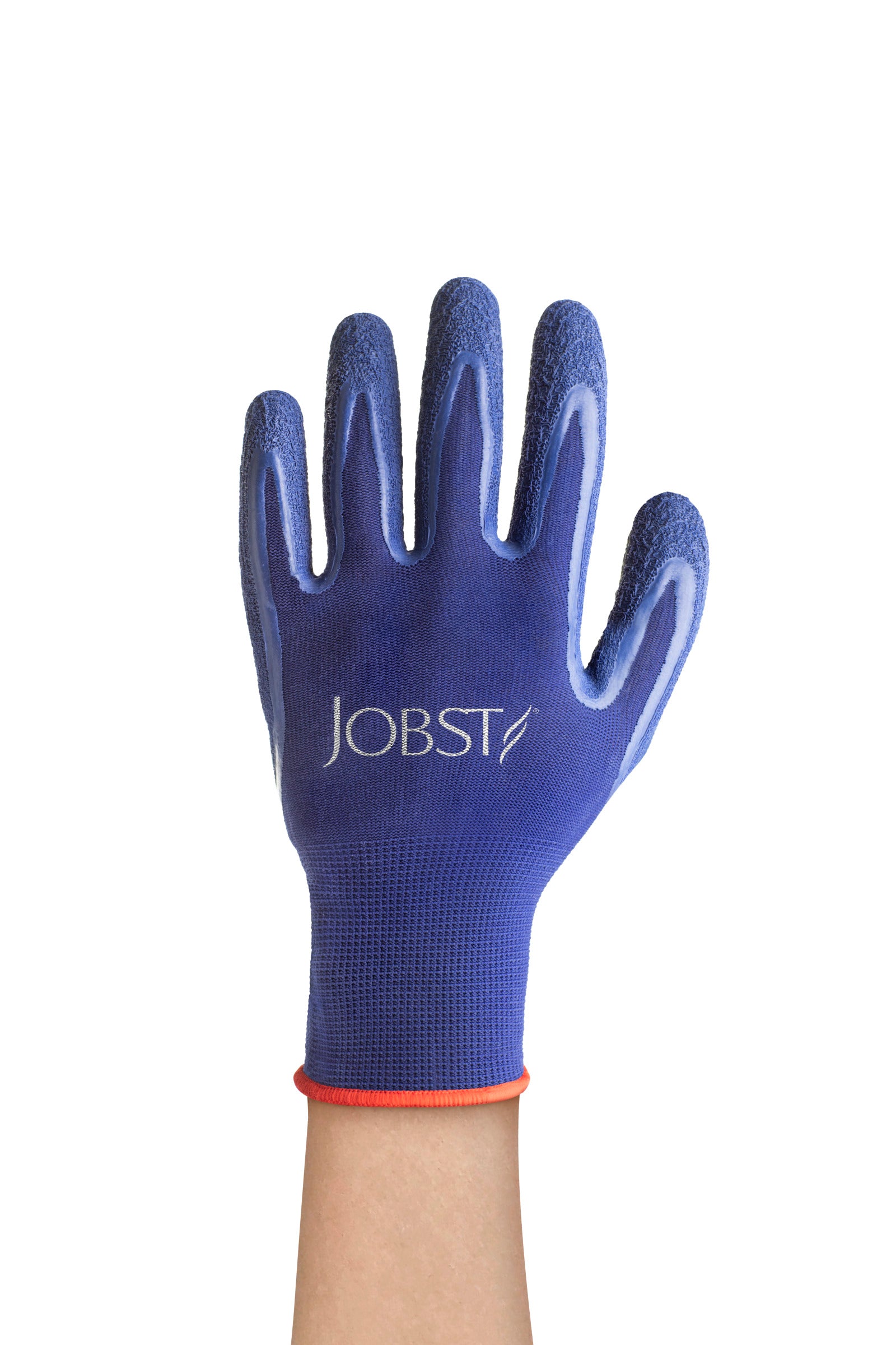 JOBST Donning Glove Latex W/JOBST Logo Blue Large
