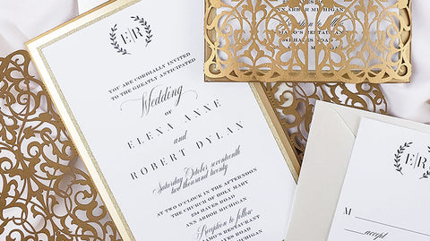 Paper Cut for Wedding invitations