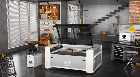 Monport 100-150W High Powered Laser Cutter Machine