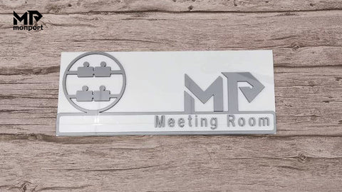 Laser Cutting & Engraving Plastic Monport Nameplate