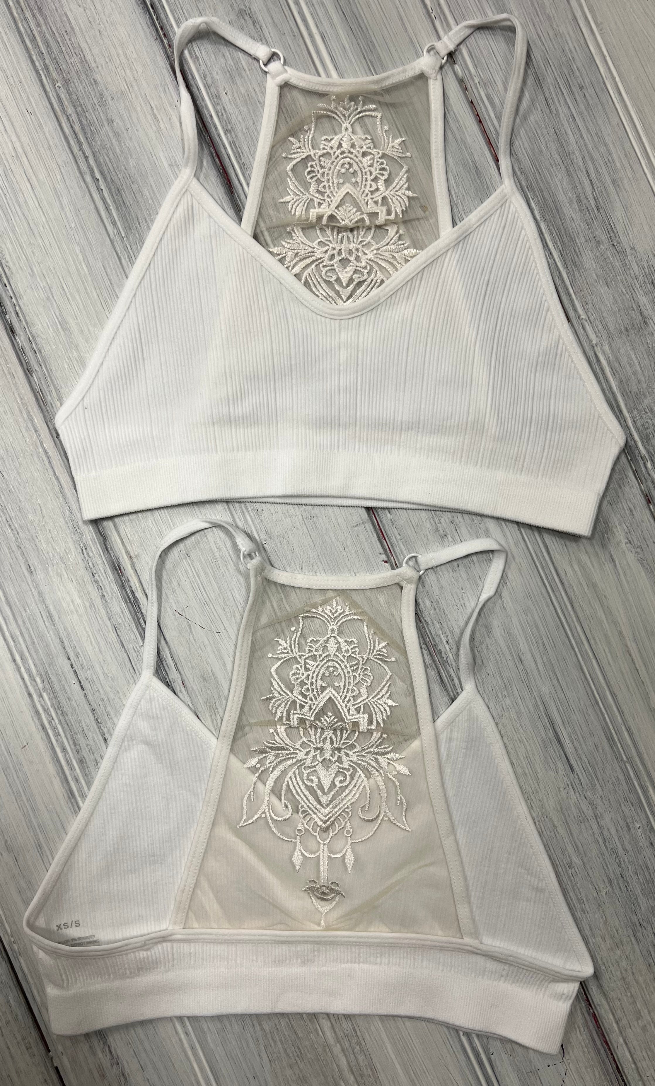 Tattoo Bralette in Black or White