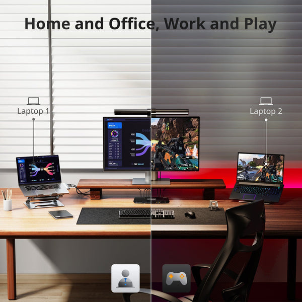 Home and Office, Work and Play