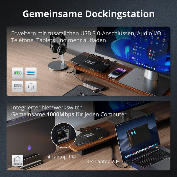 Gemeinsame Dockingstation