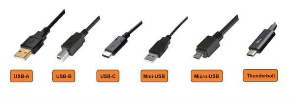 Wie viele Arten von USB-Steckverbindern gibt es?