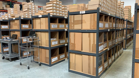 the photo of our warehouse in the USA