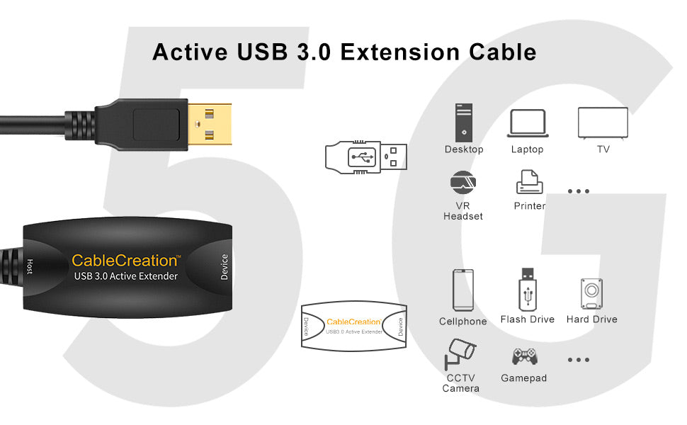 Cable extensor usb - Ociotech