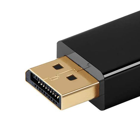 DisplayPort to HDMI Adapter, Cable 1080P Gold Plated DP to HDMI