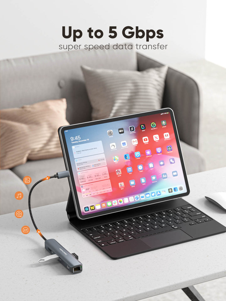 USB-C To Multi-USB-C Hub