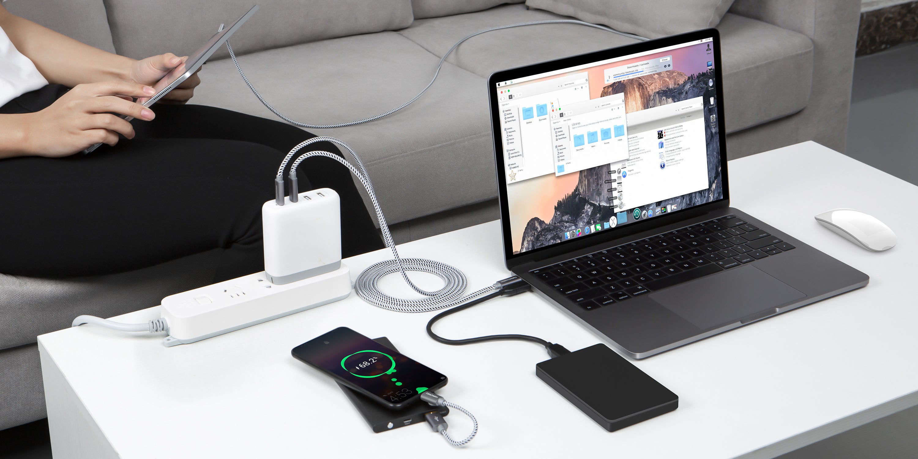 types charging cords