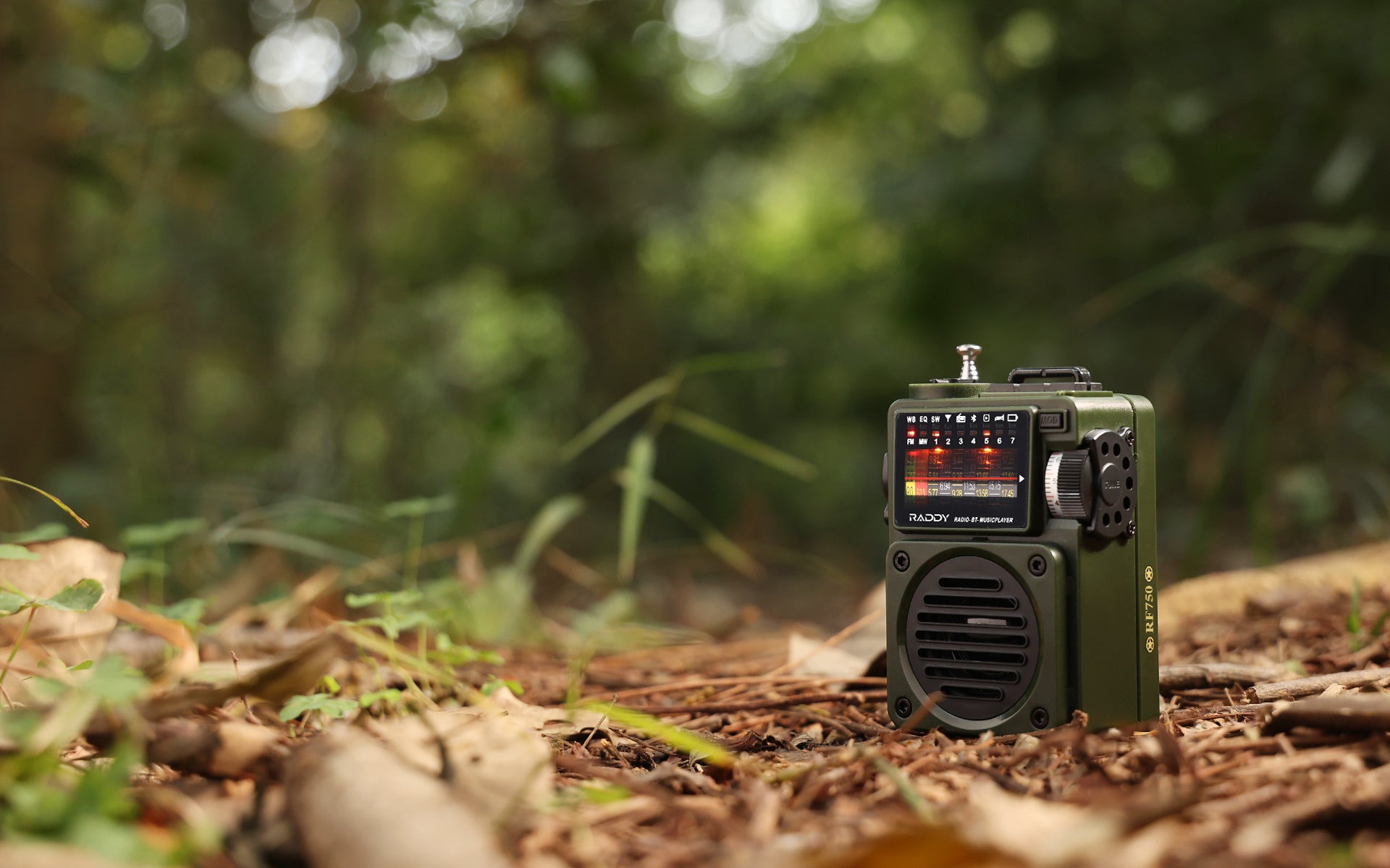 RF750 Retro AM/FM/SW/WB Radio banner