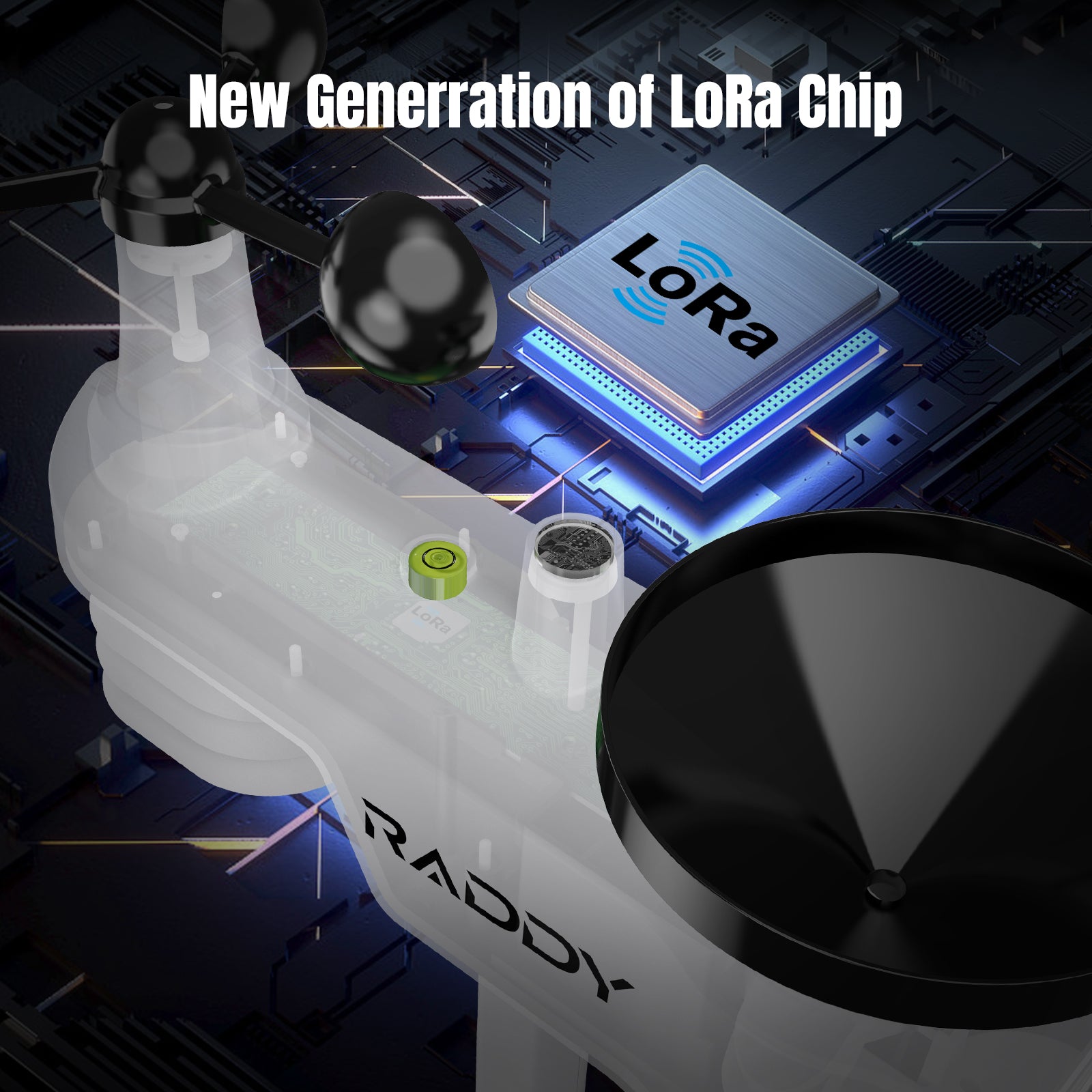 Raddy L7 LoRa Weather Station | New Generation of LoRa Chip