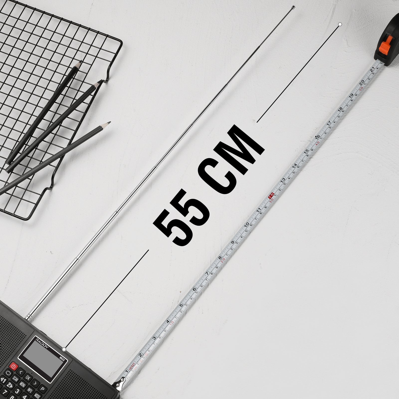 RD33 DAB/DAB+ Radio | Built-in Thickened Antenna