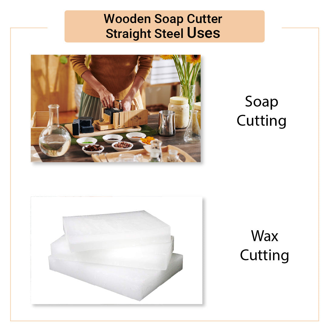Wooden Soap Straight Steel Cutter