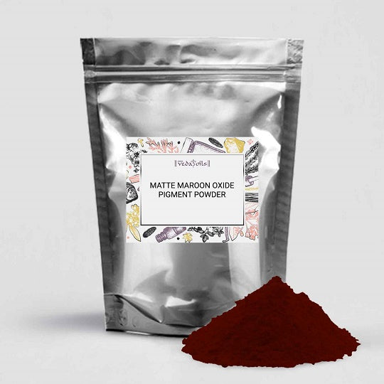 Matte Maroon Oxide Pigment Powder