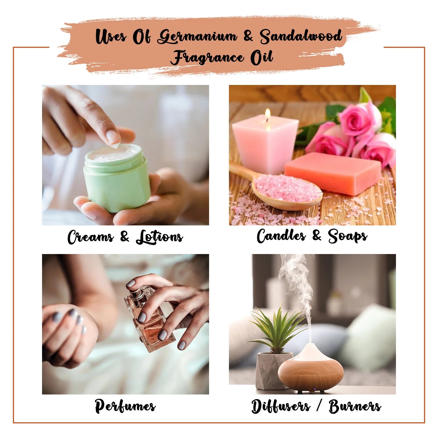 Germanium & Sandalwood Fragrance Oil