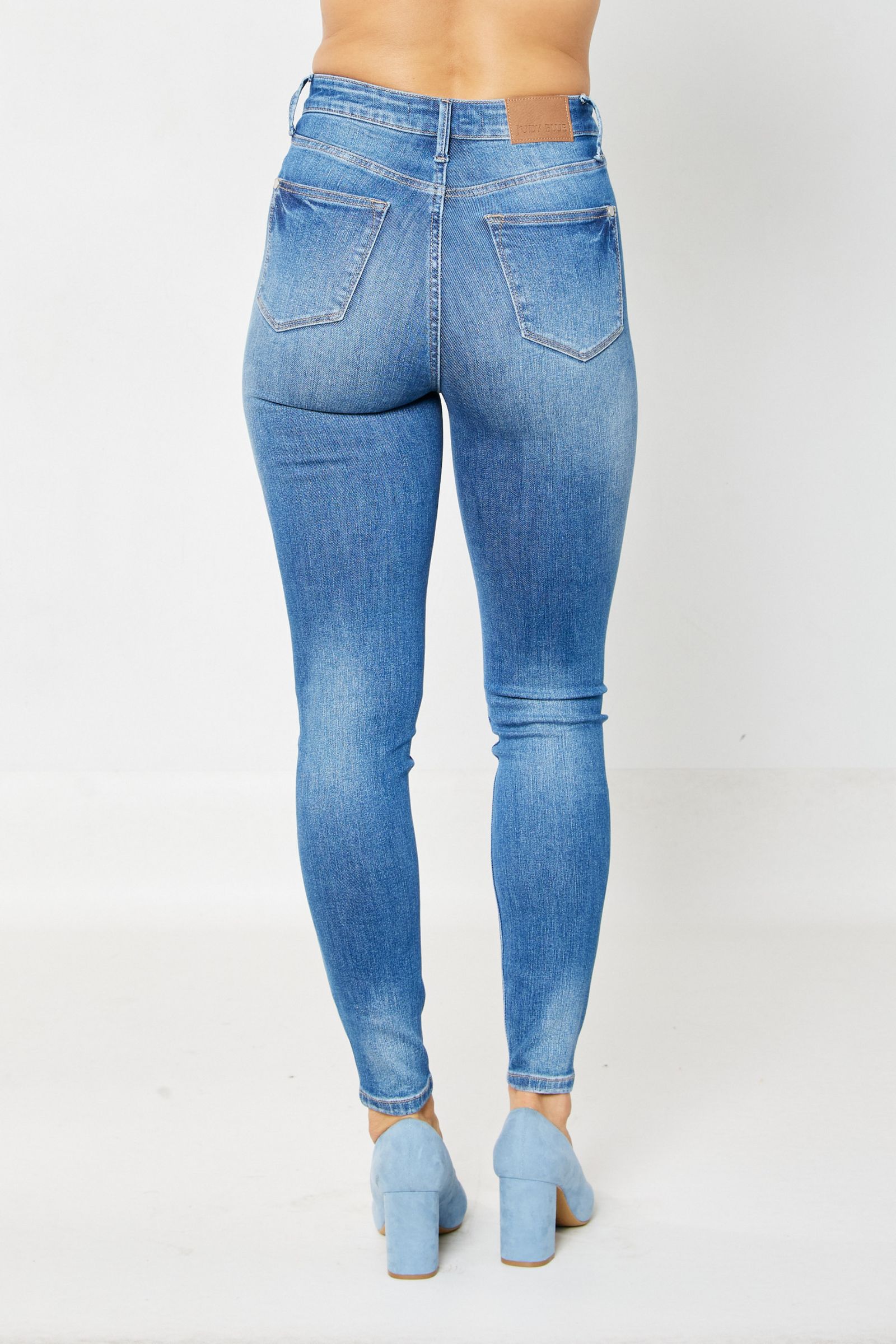 Judy Blue HW Tummy Control Classic Skinny Jeans